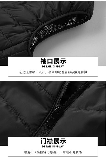 Hot in Stock, Multi-Zone Heating Vest, Men's Winter Heated Cotton Coat, Intelligent Constant Temperature Safety Electric Heating Suit Vest Wholesale