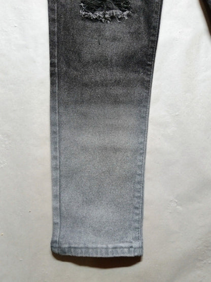 New Trendy Aliexpress European and American Slim-Fit Men's Jeans with Holes, Export Quality Slim-Fit Jeans for Wish Cross-Border Sales