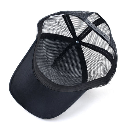 Summer sun hat retro cotton sun hat embroidered animal baseball cap net cap cap trucker cap